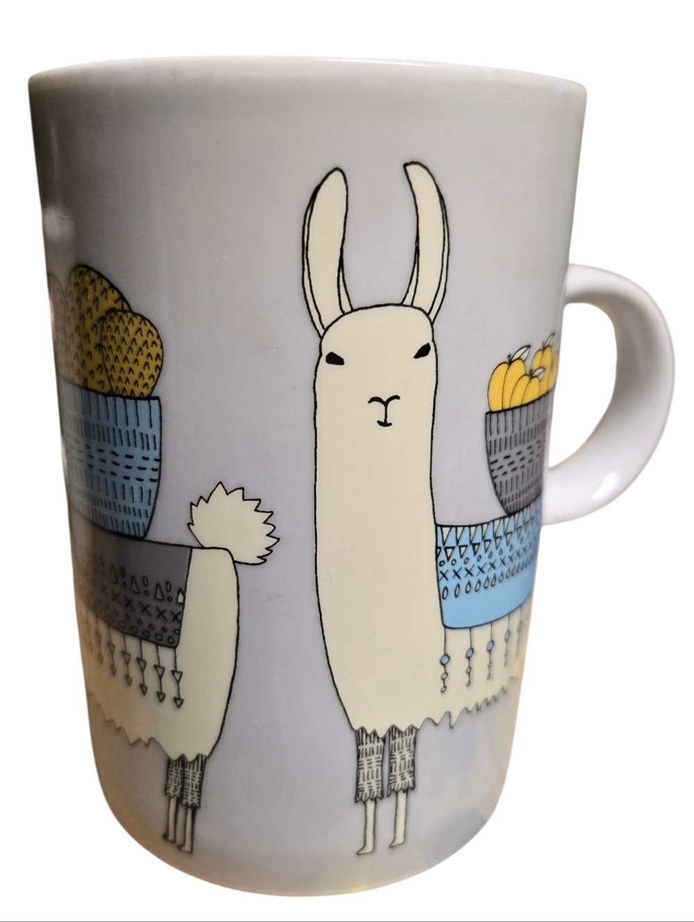 Danica Studio Llamarama ceramic mug 14 oz   14oz